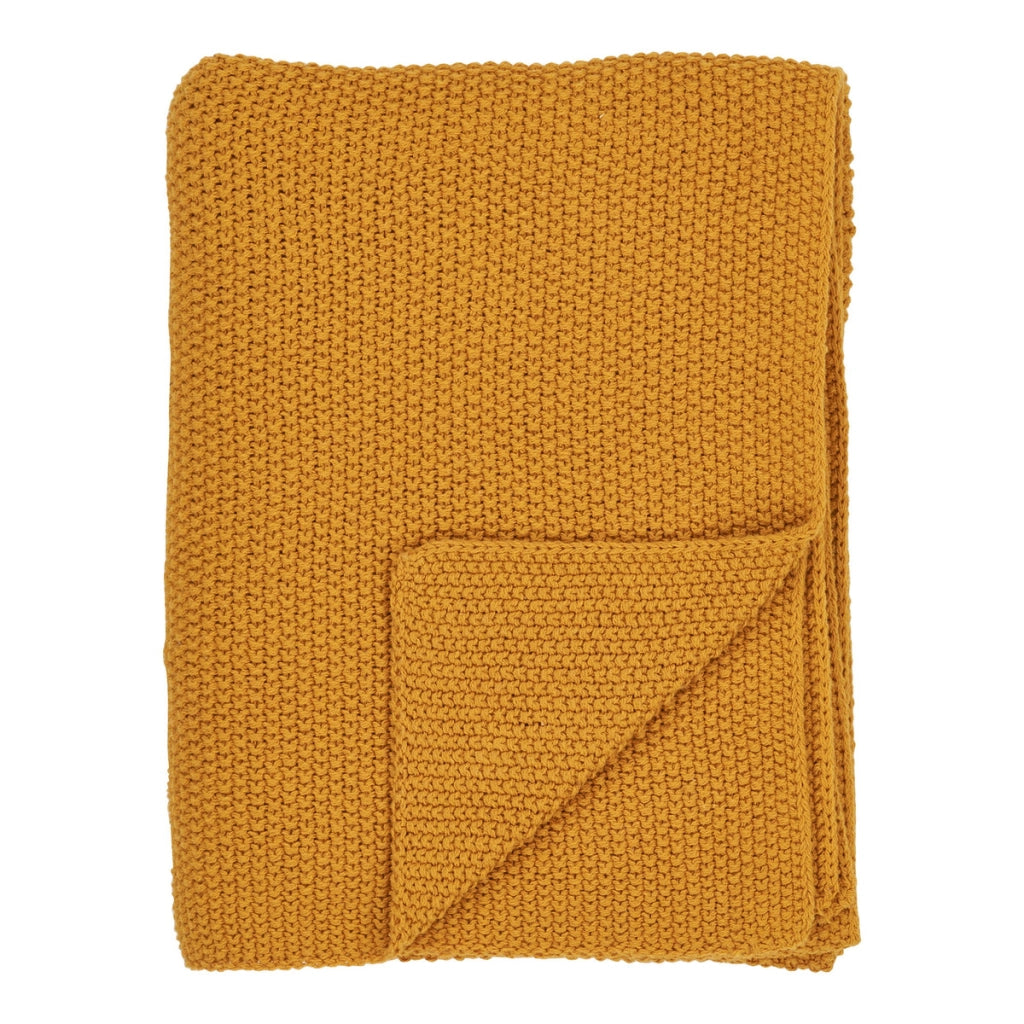Plaid Santos, Arancione, Cotone Reciclato, 130x170x0 cm