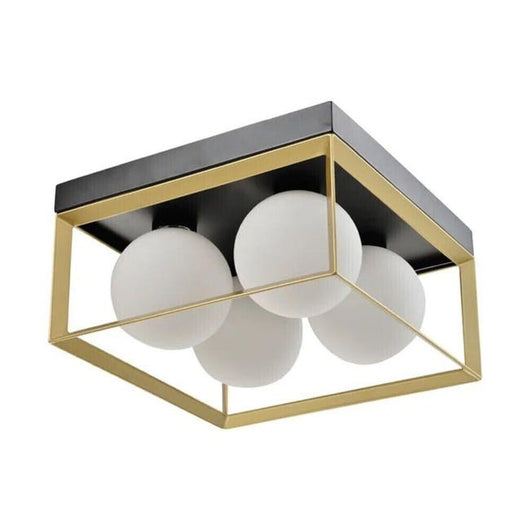 LAMPADARIO DA SOFFITTO STILE MINIMALISTA SFERE VETRO CON ATTACCO LAMPADINE G9