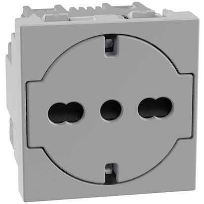 MatixGO Presa flat standard tedesco e italiano P40 grigio
