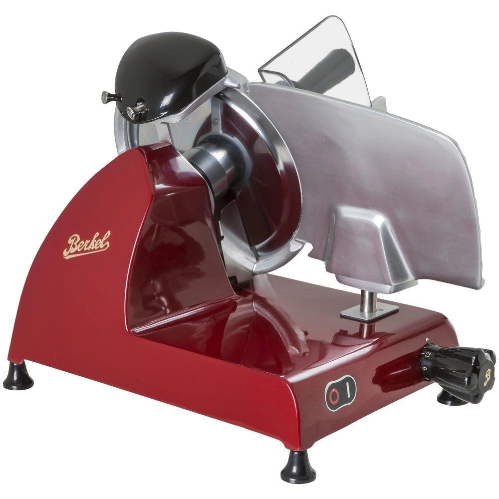 Berkel RSBGM01000000 Red Line Affettatrice a Gravita' Lama 250 mm 190 W Spessore 0-14 mm Affilatoio Integrato colore Rosso