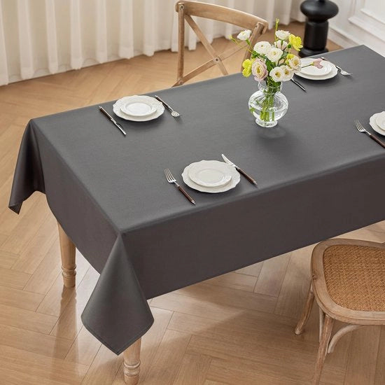 Tappeto da tavolo in poliestere, 140x240cm, con effetto lotus, impermeabile, resistente ai graffi, per uso domestico, matrimoni e feste