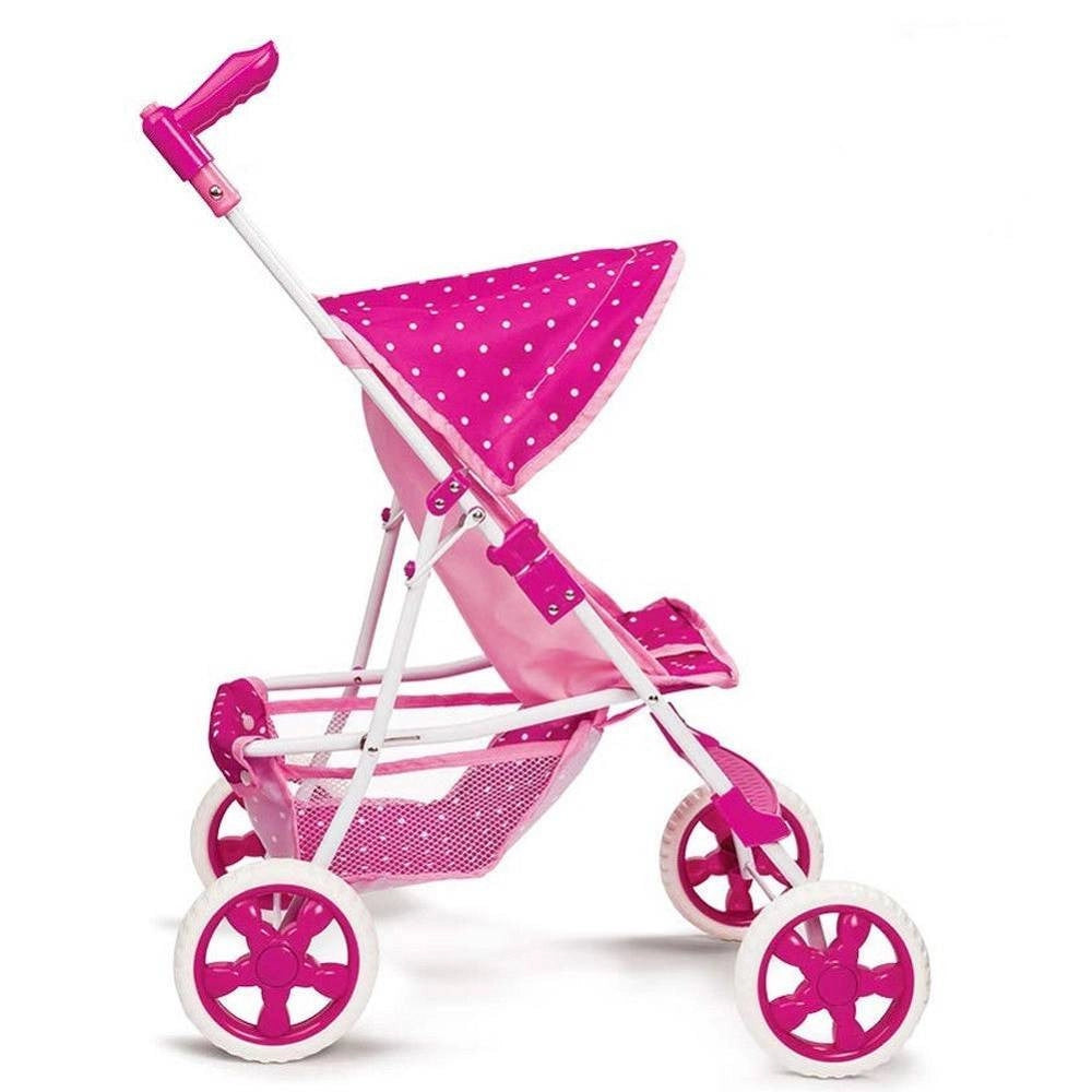 Trade Shop - Passeggino Amore Mio Urban Carrozzina Per Bambole Giocattolo Bambini Pieghevole -