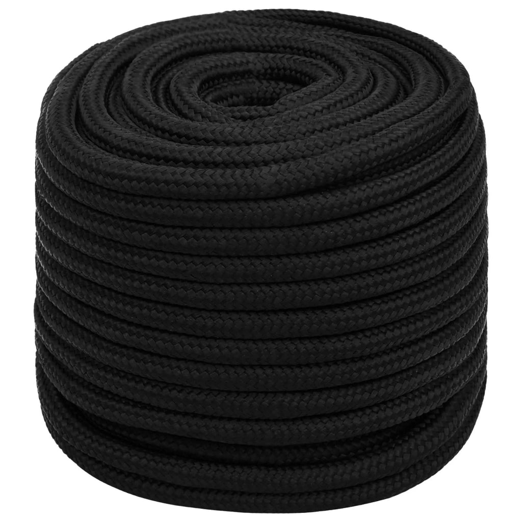 Corda multiuso 18 mm 50 m Nero Poliestere 3473474