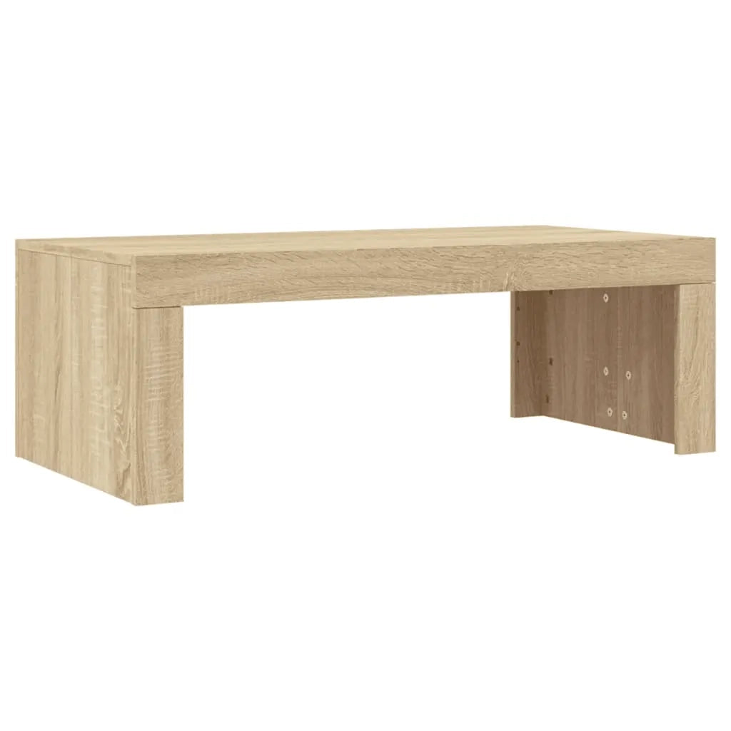 Tavolino da Salotto-Tavolino da soggiorno-Tavolo Rovere Sonoma 102x50x36cm Legno Multistrato 201774