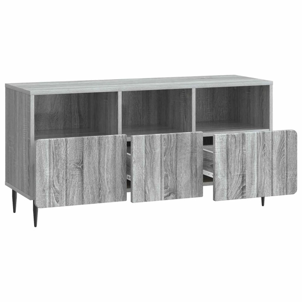 Mobile TV Grigio Sonoma 102 x 34,5 x 50 cm Legno ingegnerizzato 894451