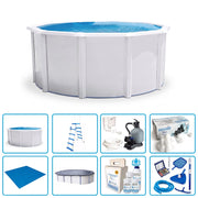 Piscina Fuori Terra Steelwhite -  3,50 X H.1,32 M - Kit Pro