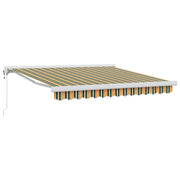 Tenda da Sole Verde e Giallo 300 x 250 x 165 cm 3330172