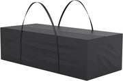 Tas di Stoccaggio per Cuscini da Giardino - Resistente ai Raggi UV e Resistente alle Scalfitture - 1 pezzo - Nero - Oxford - 173 x 76 x 51 cm
