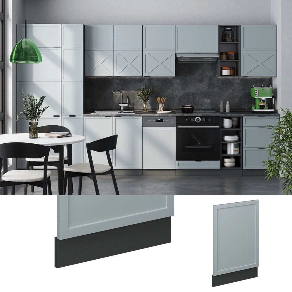 Pannello frontale Fame-Line Blu-grigio chiaro/Antracite 45 cm, PL Antracite Vicco