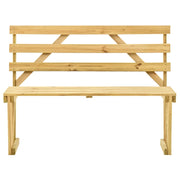 Panchina da Giardino | Panca da Giardino 120 cm in Legno di Pino Impregnato