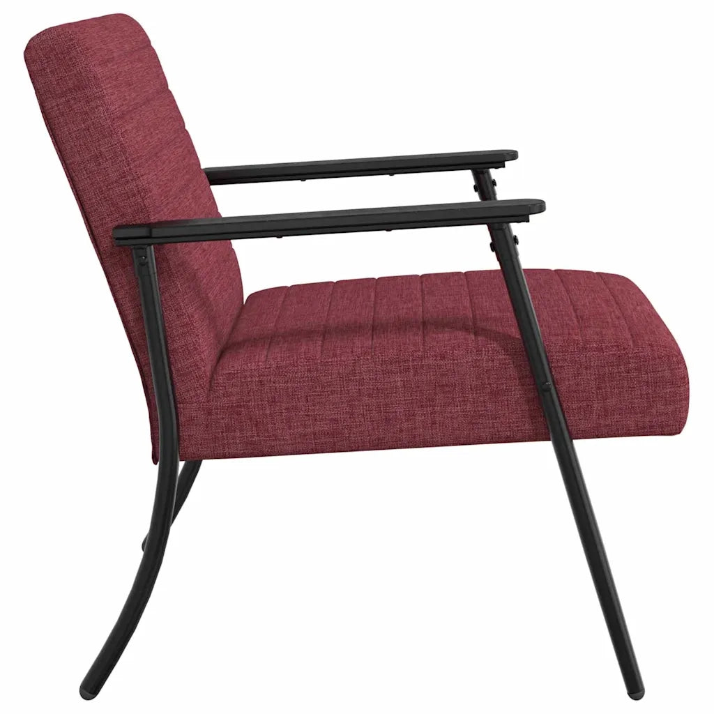 Divano Sedia-Poltrona Rosso Vino 59 x 75 x 78 cm Tessuto