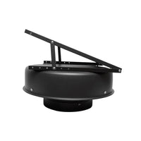 Ventilatore assiale da soffitto 300mm con pannello solare 2100m3/h Breckner Germany