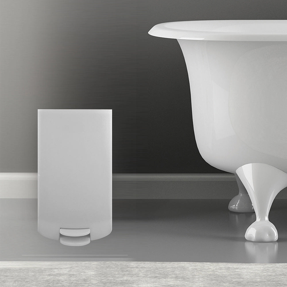 Pattumiera bagno 3 Lt bianco con apertura a pedale Orbix