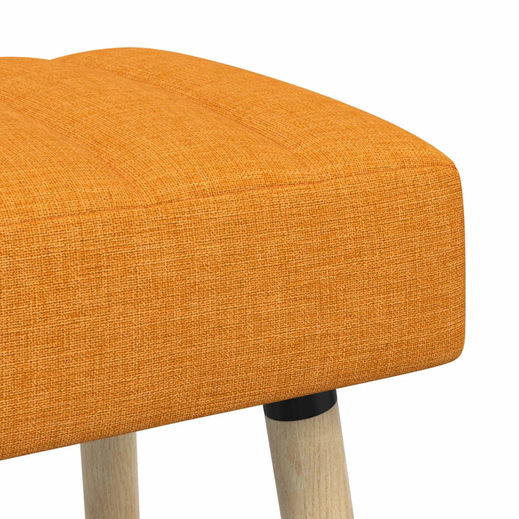 Panchina trapuntata a canale Giallo Scuro 110 x 40 x 46 cm 42038496