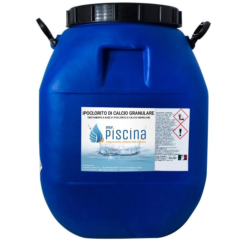 Ipoclorito Di Calcio Granulare Confezione Da 25 Kg