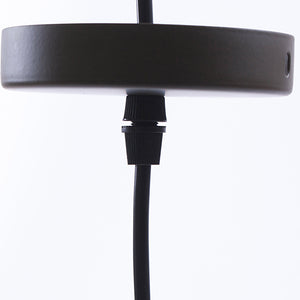 Lampadario a Sospensione Ø30 a Una Luce Verde Militare