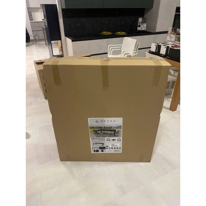 Tavolo Allungabile Monaco 160-230x98x75h cm 3 colori - Bianco