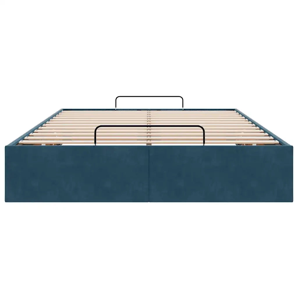Struttura Letto Pouf Senza Materasso 120x200 cm Velluto 3310959