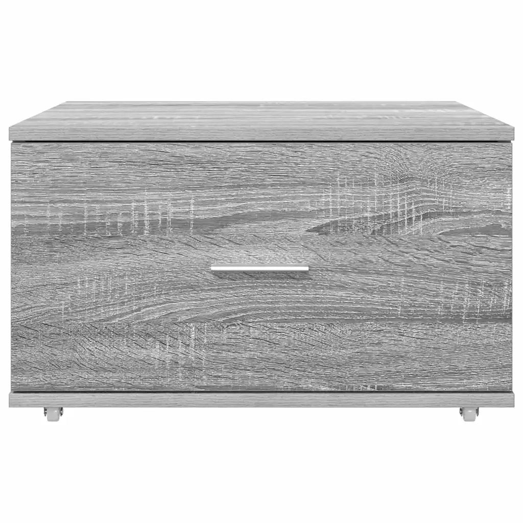 Mobile con Cassetti con ruota Grigio Sonoma 55 x 45 x 31 cm 869311