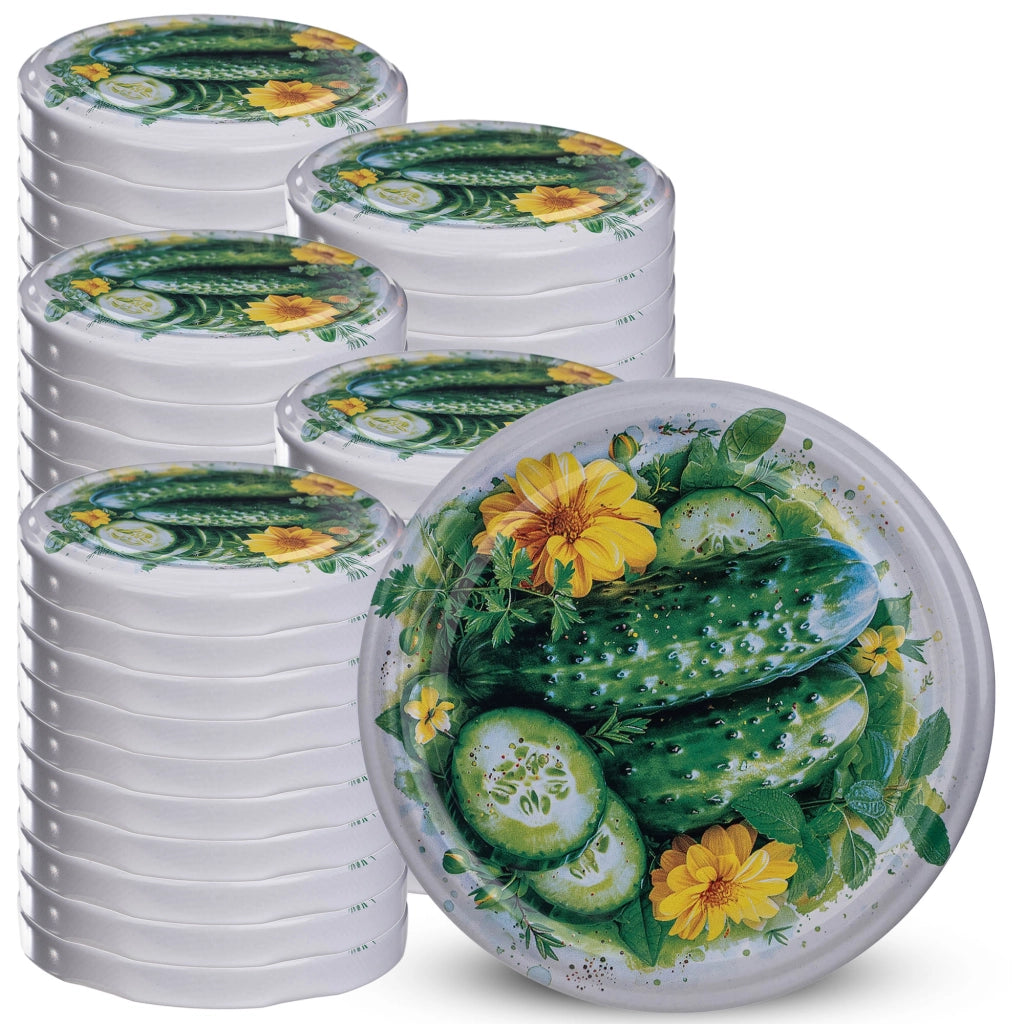 KADAX 50x Jar Caps Fi 82 Tappi per Barattoli Coperchi Conserva