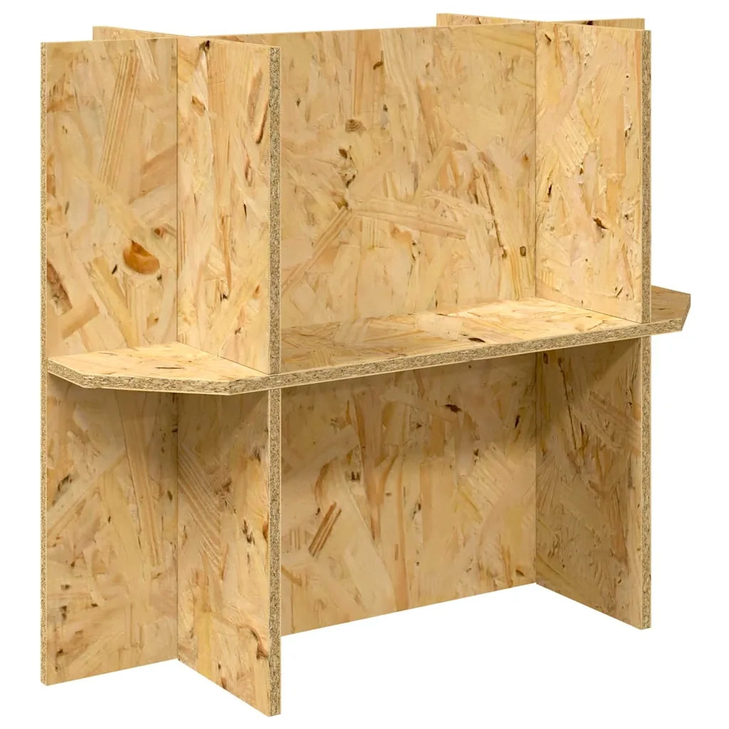 Base per Terrario con lo scaffale Marrone 60 x 30 x 50 cm OSB CFW7121144