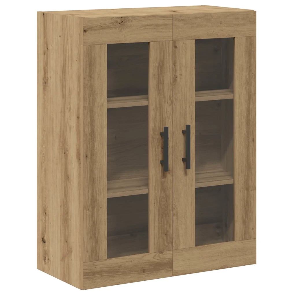 Credenza Rovere Artigianale 69,5x34x90 cm in Legno Multistrato