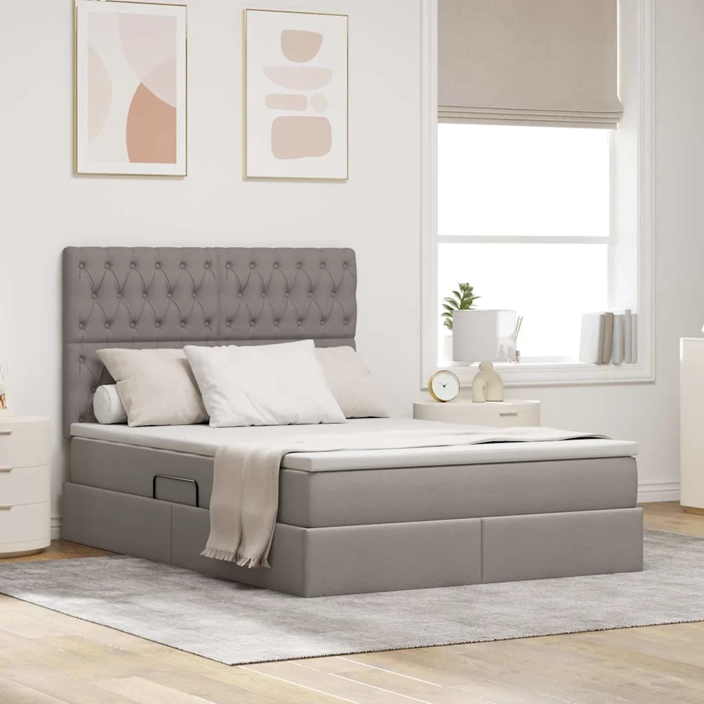 Letto con contenitore e materasso Talpa 140 x 200 cm Poliestere 3371850