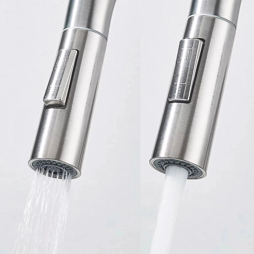 Rubinetto Da Cucina Rea Fresh High Brush Nickel