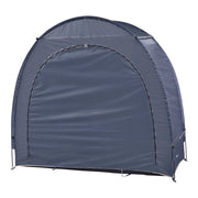 Tenda per bicicletta 198 x 84 x 160 cm grigia 03_0011119