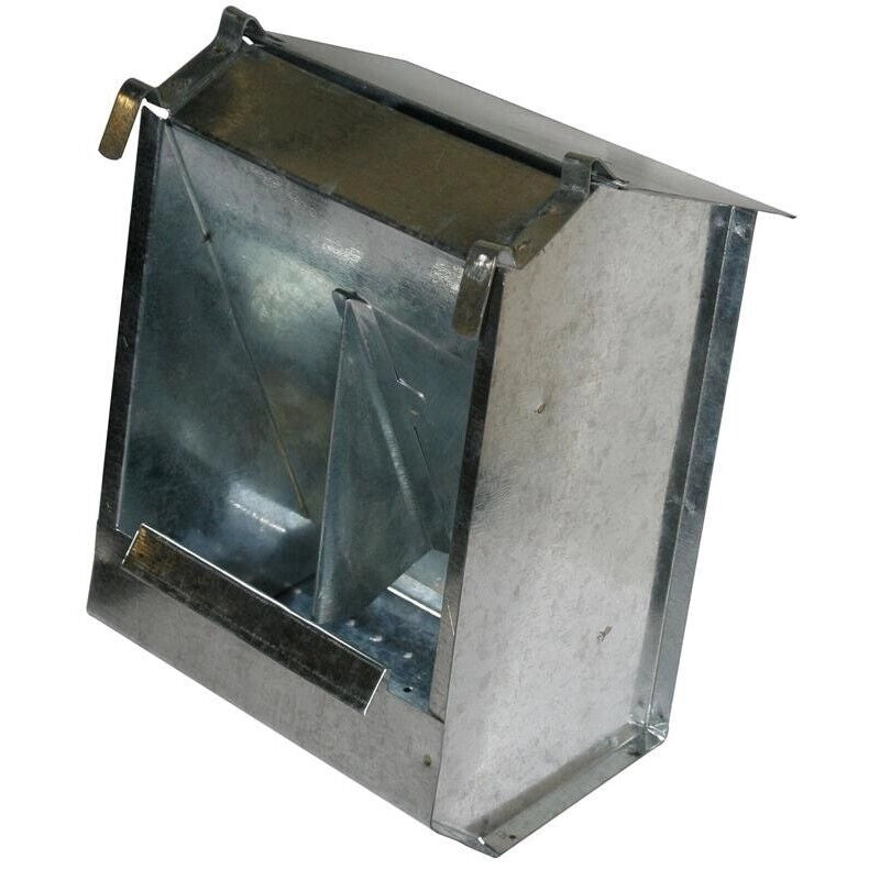MANGIATOIA A TRAMOGGIA PER CONIGLI 19 X 12 X H27 CM