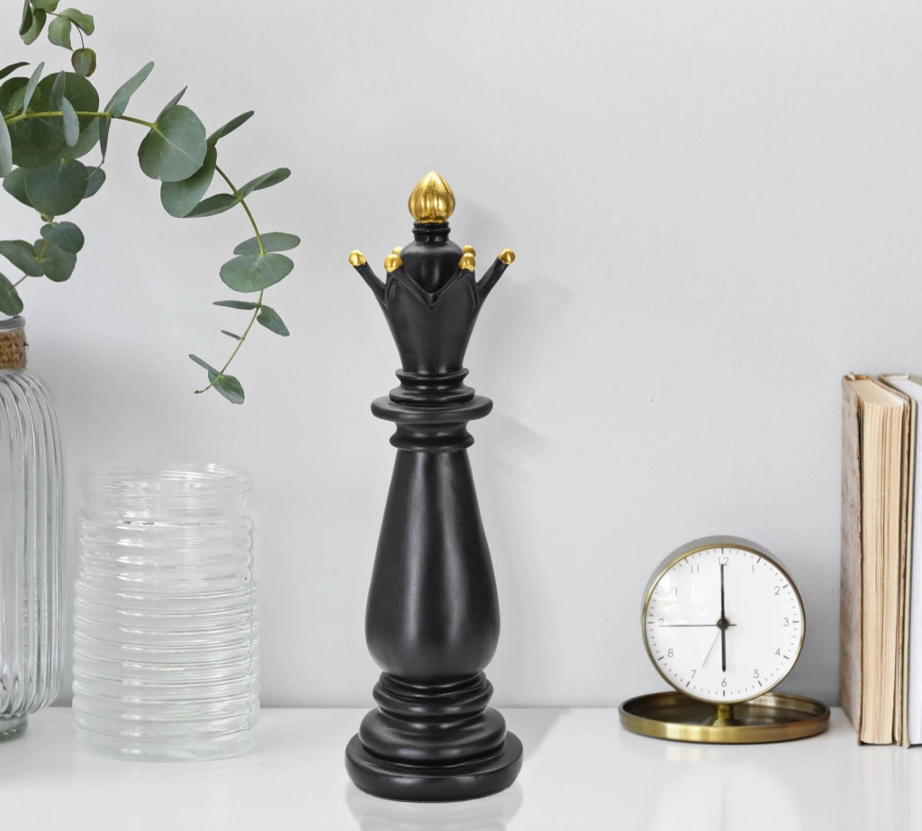 ALFIERE NERO E ORO CM Ø 12,5X38,5