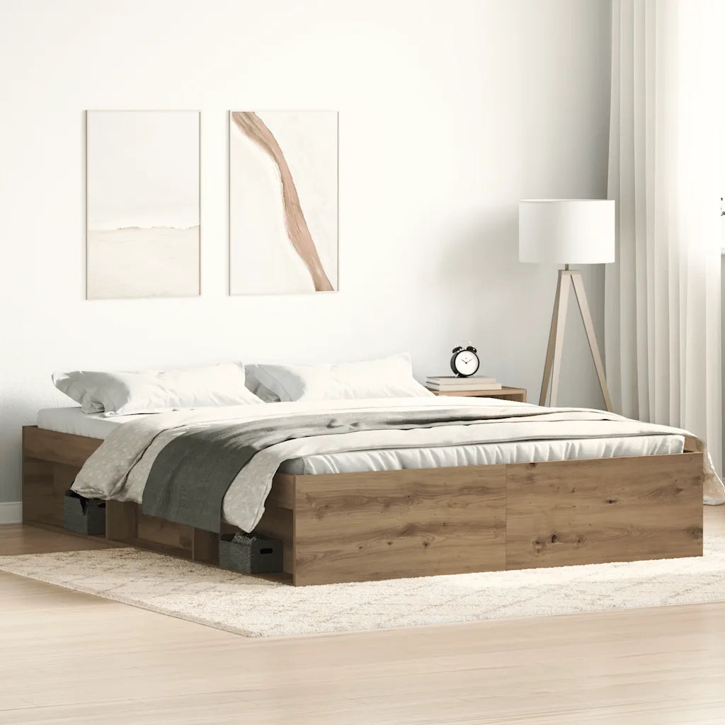 Giroletto senza Materasso Rovere Artigianale 150x200cm