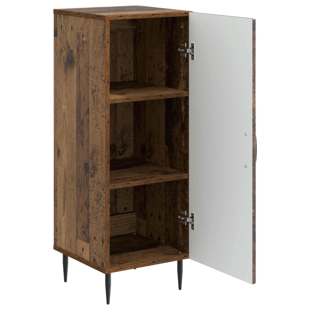 Credenza Legno antico 33 x 34,5 x 89,5 cm Legno ingegnerizzato