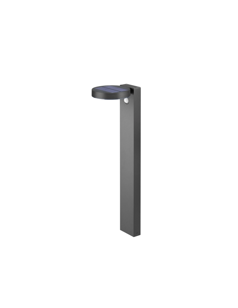 Palo Posadas Led Antracite IP44 con Sensore Movimento Trio Lighting