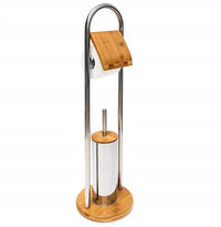 Porta Carta Igienica E Porta Scopino 390228 Bamboo