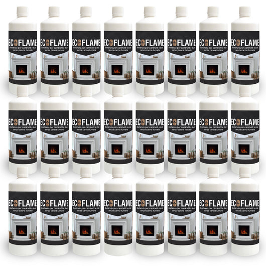 Bioetanolo 24 Litri Combustibile Ecologico per Camini Caminetti Biocamini