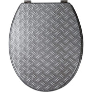 Wirquin 20719128 - sedile wc trendy line, effetto metallico
