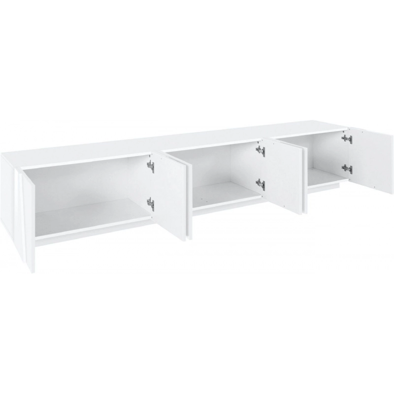 Mobile Porta TV Ping 240 – 6 ante – Bianco Lucido