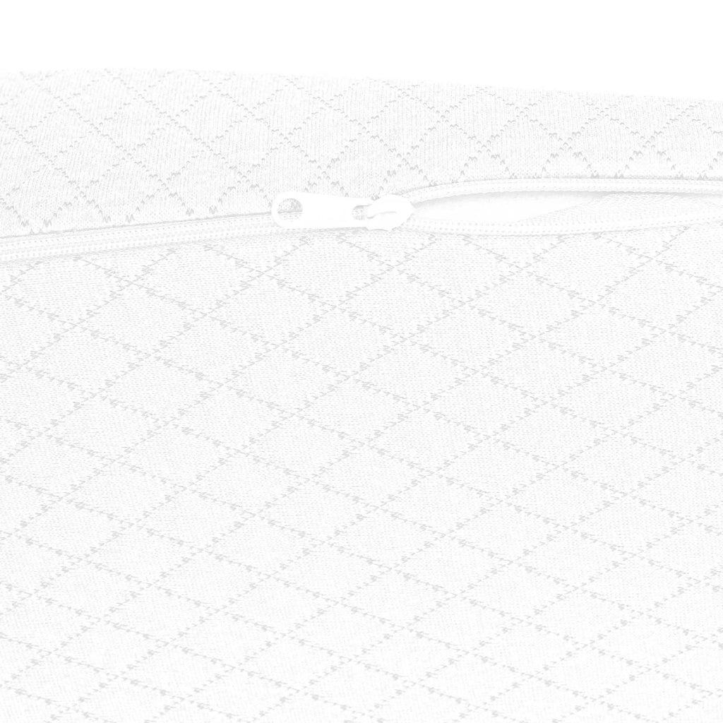 Cuscino a Wedge Bianco 69 x 64 x 19 cm Schiuma Memory CFW2067975