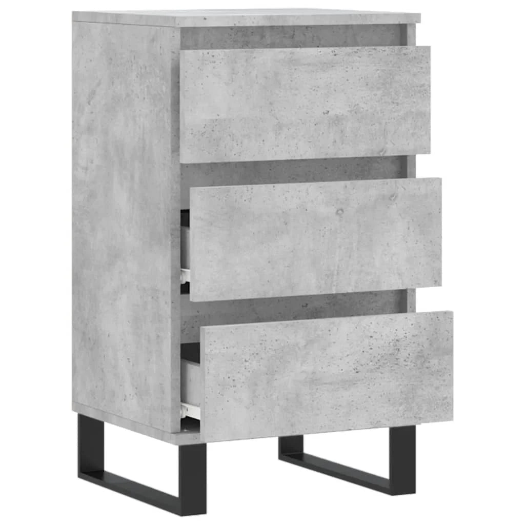 Buffet credenza cassettiera armadio mobile contenitore organizer per cucina soggiorno salotto 40 x 35 x 70 cm legno ingegnerizzato grigio 02_0031931