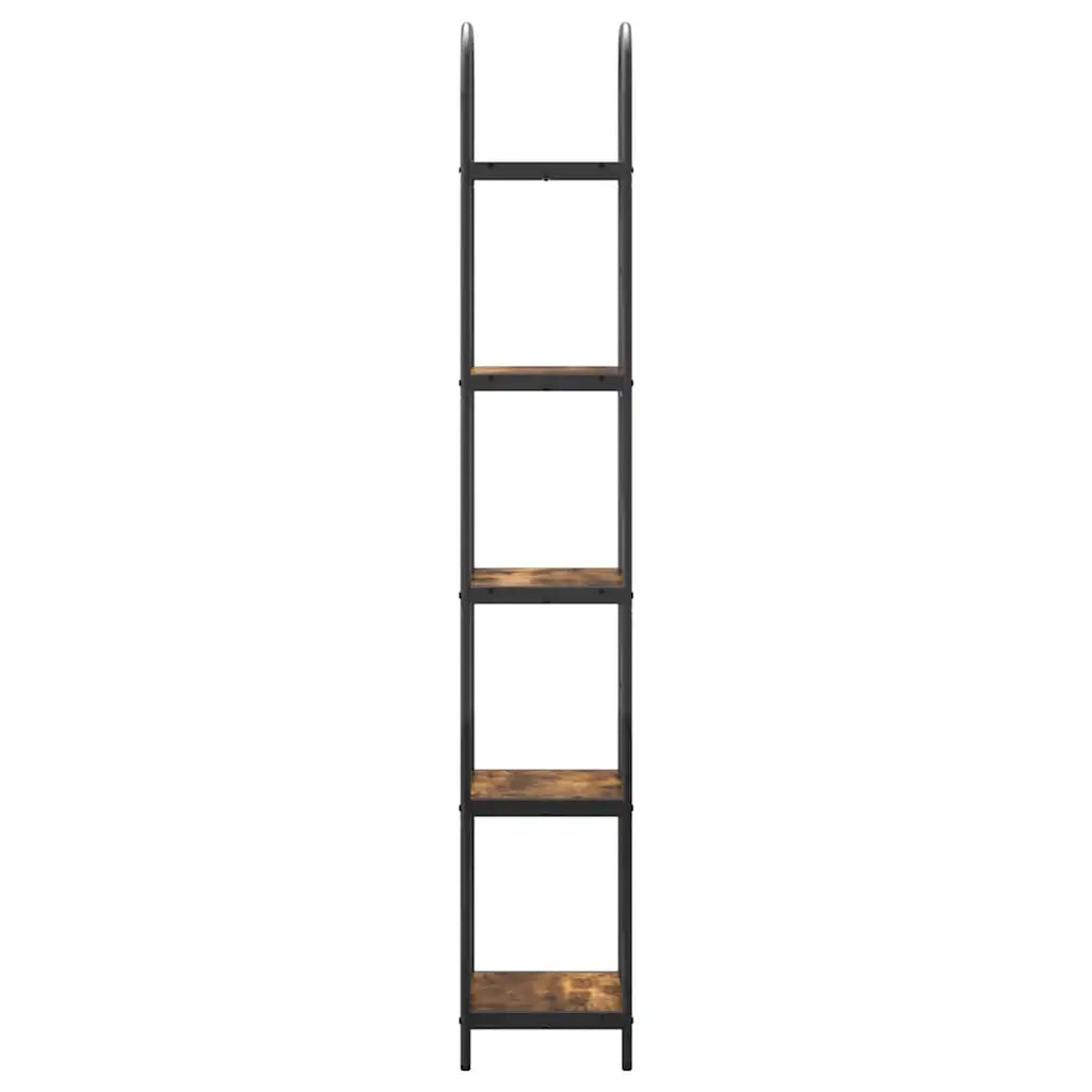 Libreria Rovere fumé 40 x 30 x 183 cm Legno multistrato 879871