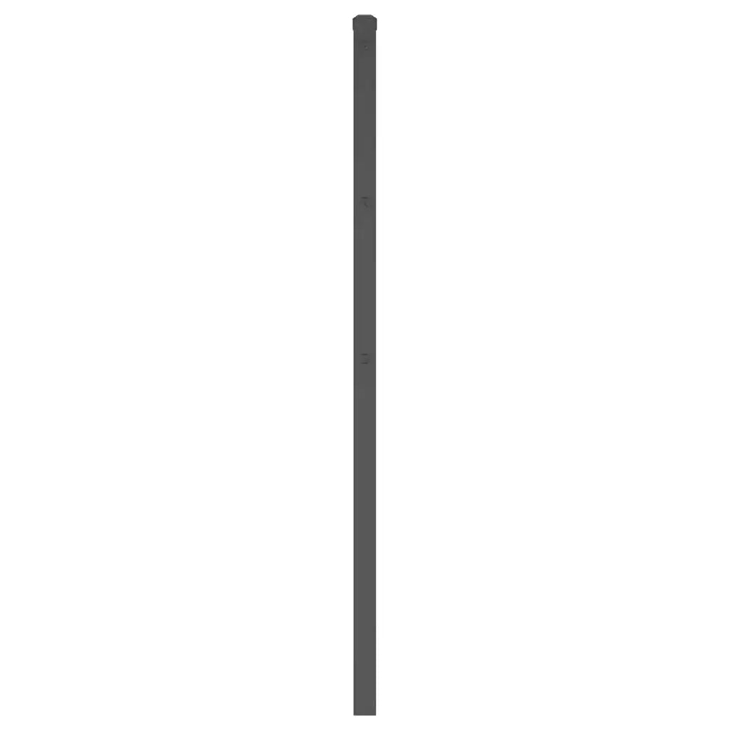 Testiera di Ricambio in Metallo Nero 180 cm 355401