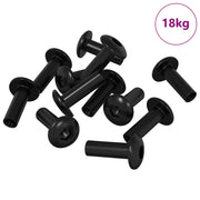 Dadi a Manica 8451 pz Nero Metallo CFW5634961