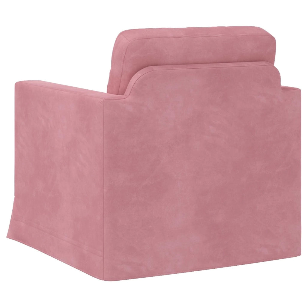 Divano | Divano da soggiorno | Sofa Rosa 78 x 78 x 80 cm Velluto