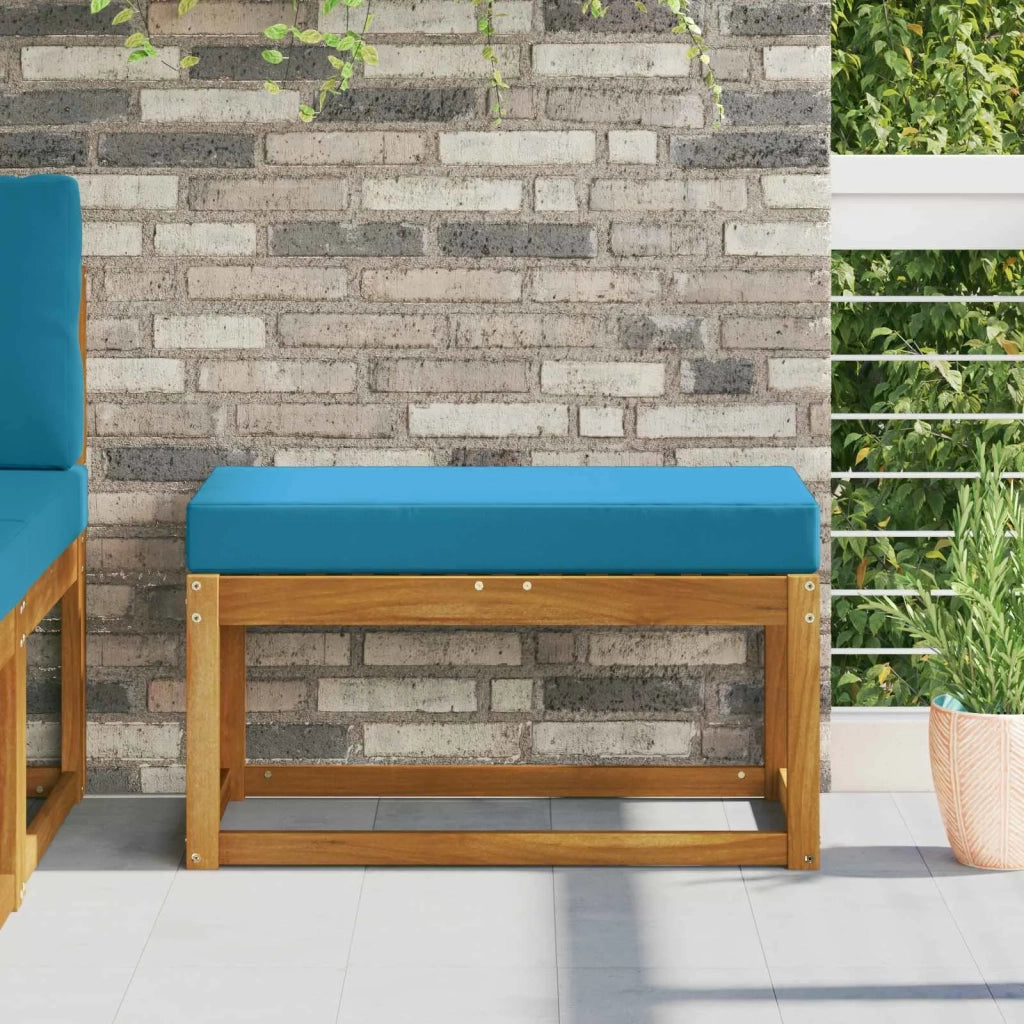 Cuscino da Sedia Esterno Blu Reale 80 x 40 x 8 cm 900958