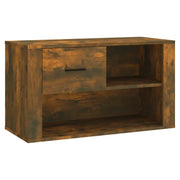 Scarpiera | Mobile per scarpe Rovere Fumo 80x35x45 cm in Legno Multistrato