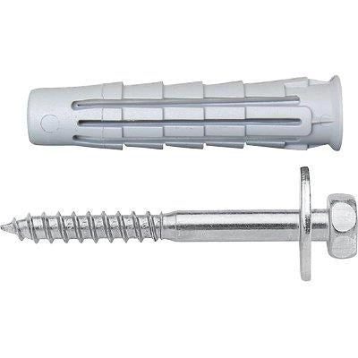 TASSELLO NYLON T6/VTE R ELEMATIC - VITE TE ZINCOCROMATA T6/VTE R 10 CF=PZ 50- 1 confezioni