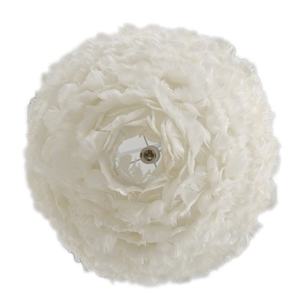 Lampada a Sospensione VKH76, Bianco, Metallo, 60x60x30 cm
