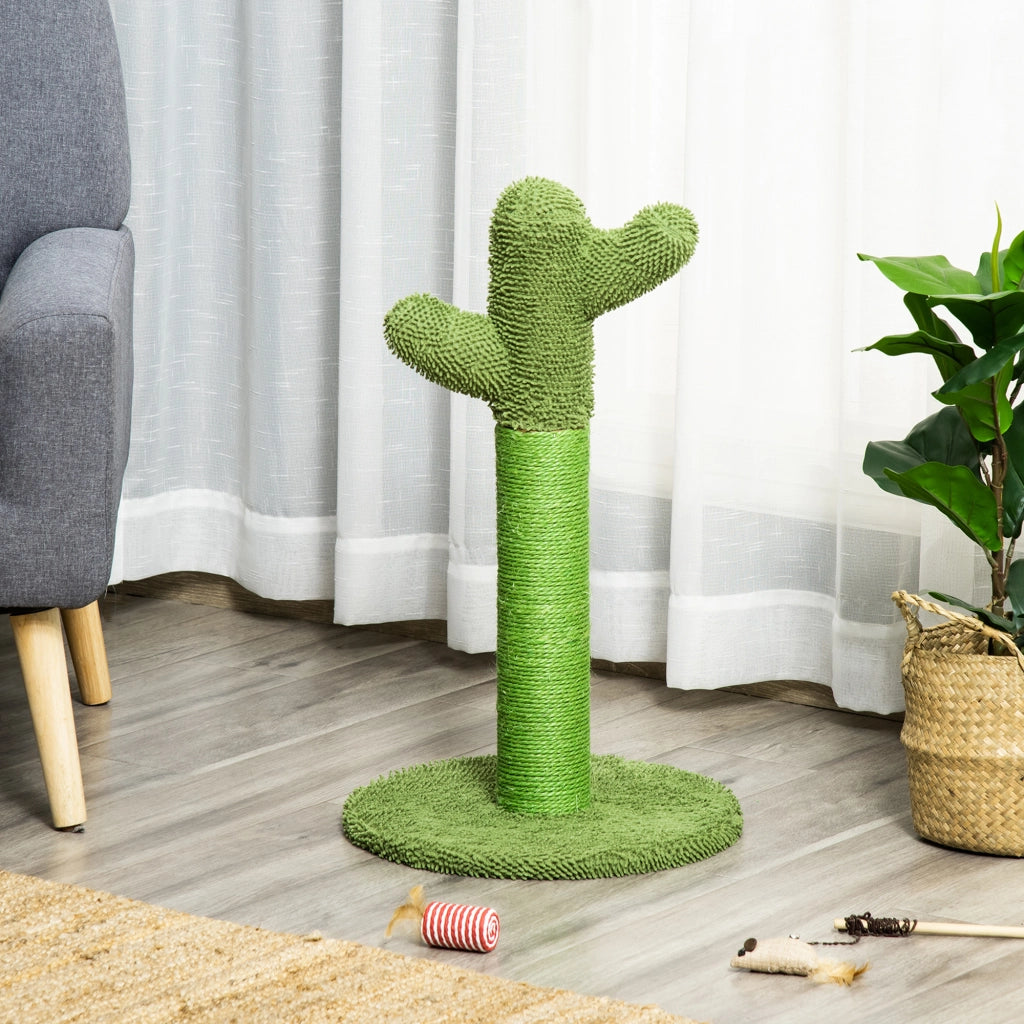 Albero per Gatti Cactus ¨C zephmum ¨C Verde 40x40x65