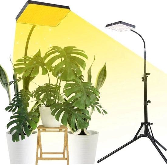 Lampada a LED per la crescita - 200W - Stand a terra - Lampada per piante - Lampada per crescita